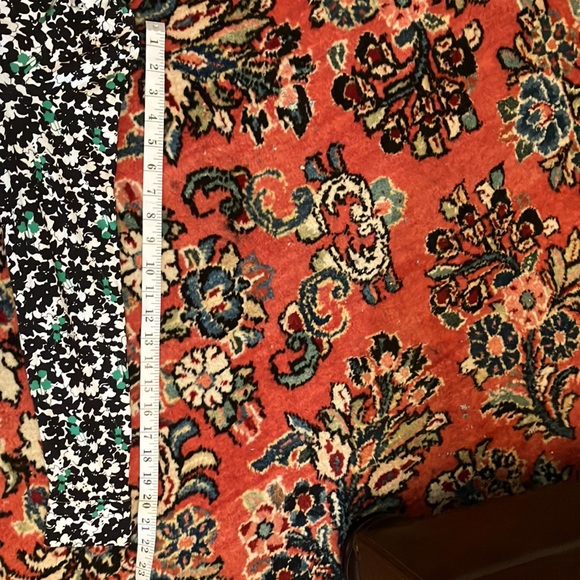 Boden Alma Shamrock Shirt Dress, Black & Green with pockets! US 4 - Picture 10 of 14